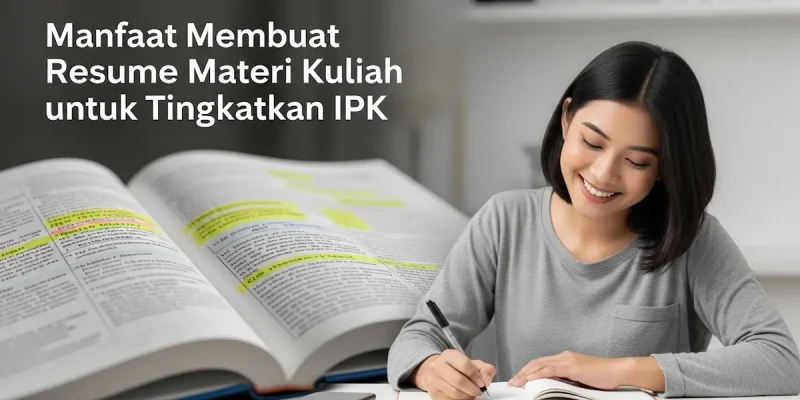 Manfaat Membuat Resume Materi Kuliah untuk Tingkatkan IPK