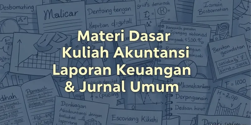 Materi Dasar Kuliah Akuntansi Laporan Keuangan & Jurnal Umum