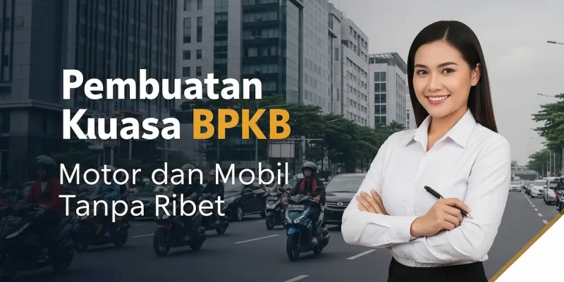 Pembuatan Surat Kuasa BPKB Motor dan Mobil Tanpa Ribet