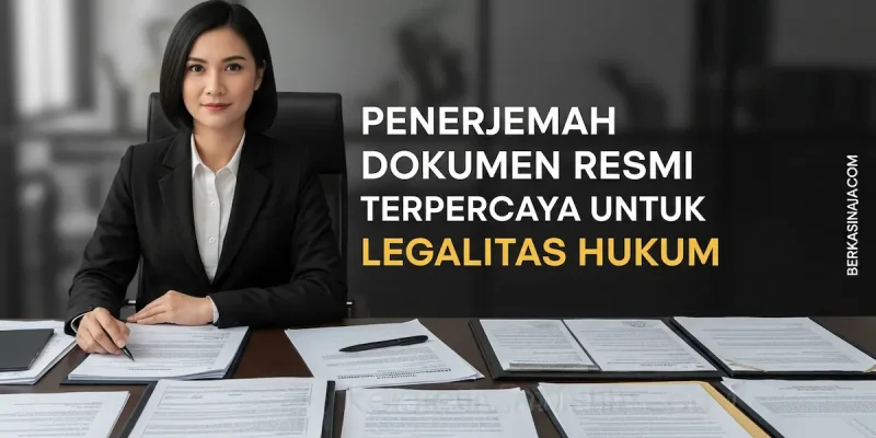 Penerjemah Dokumen Resmi Terpercaya untuk Legalitas Hukum