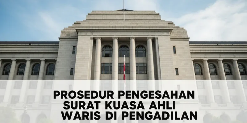 Prosedur Pengesahan Surat Kuasa Ahli Waris di Pengadilan