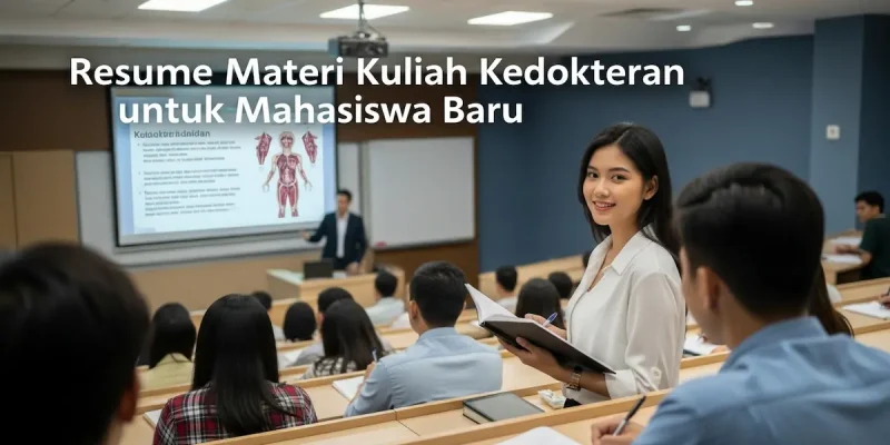 Resume Materi Kuliah Kedokteran untuk Mahasiswa Baru
