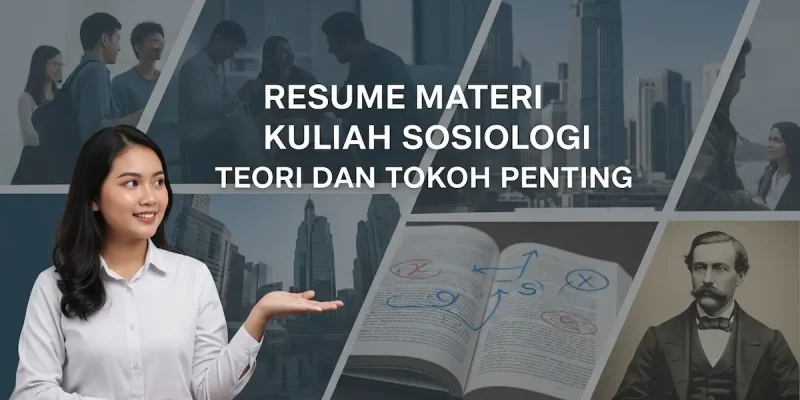 Resume Materi Kuliah Sosiologi Teori dan Tokoh Penting