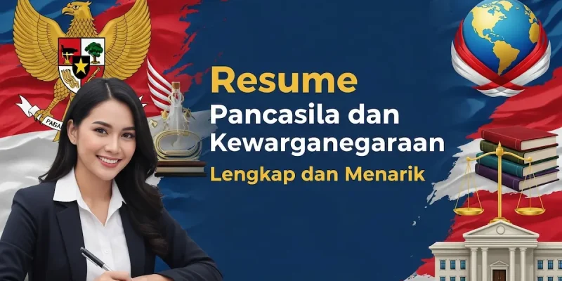 Resume Pancasila dan Kewarganegaraan Lengkap dan Menarik
