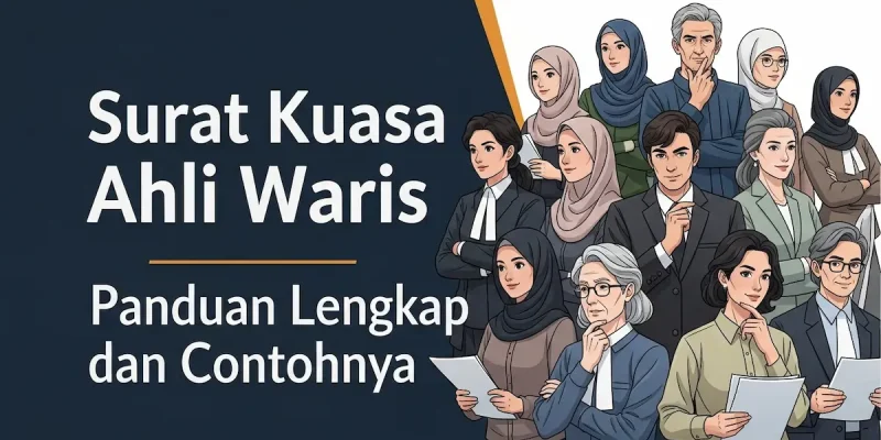 Surat Kuasa Ahli Waris Panduan Lengkap dan Contohnya