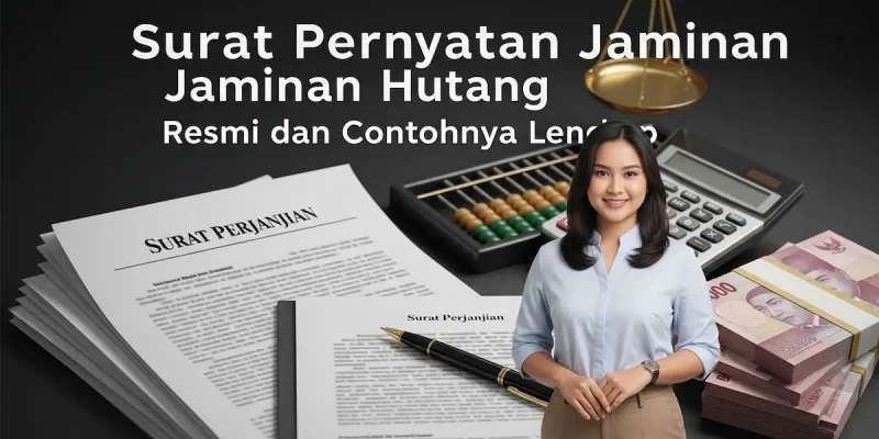Surat Pernyataan Jaminan Hutang Resmi dan Contohnya Lengkap