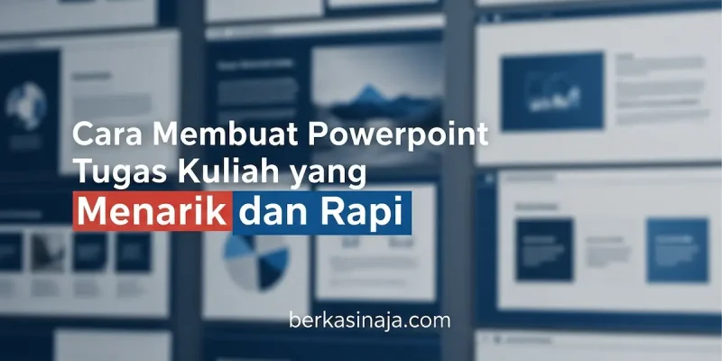 Cara Membuat PowerPoint Tugas Kuliah yang Menarik dan Rapi