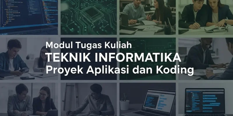 Modul Tugas Kuliah Teknik Informatika Proyek Aplikasi dan Koding