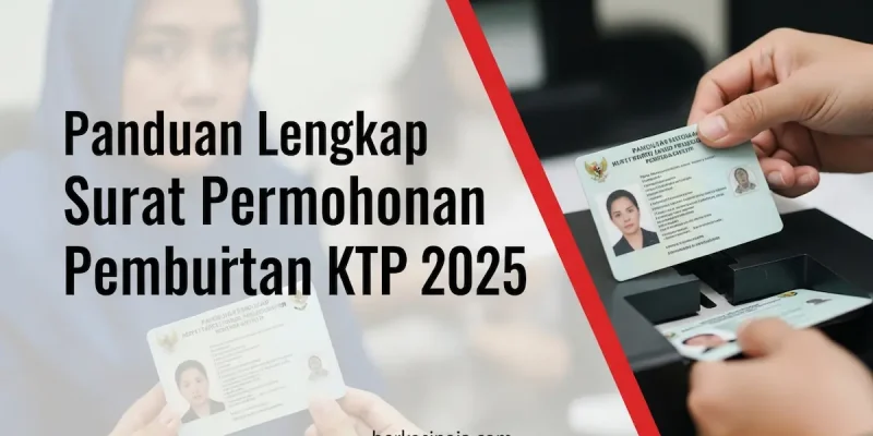 Panduan Lengkap Surat Permohonan Pembuatan KTP 2025