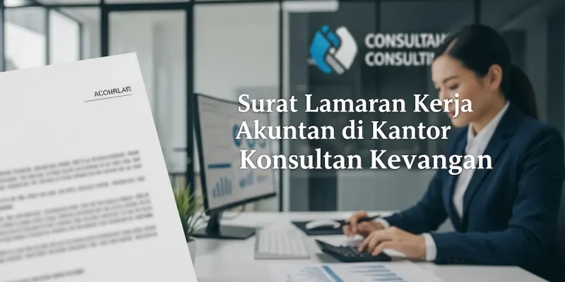 Surat Lamaran Kerja Akuntan di Kantor Konsultan Keuangan