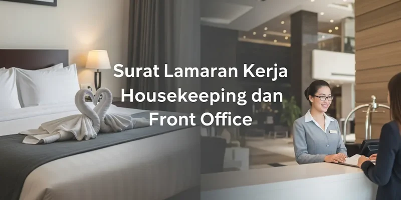 Surat Lamaran Kerja Housekeeping dan Front Office