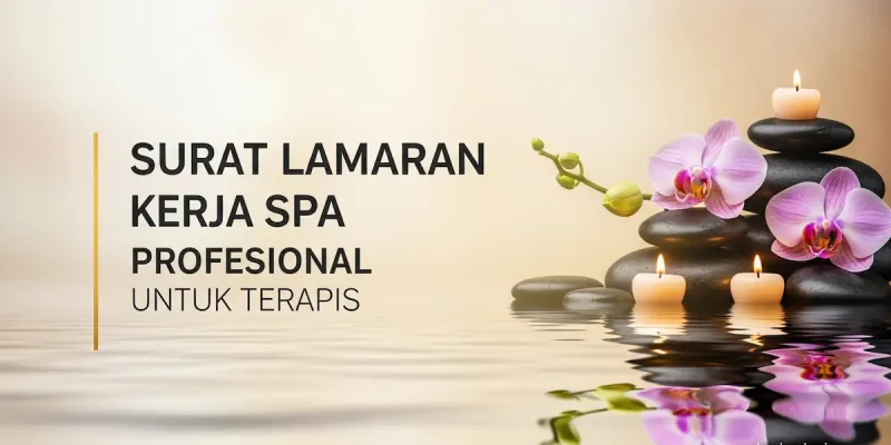 Surat Lamaran Kerja Spa Profesional untuk Terapis