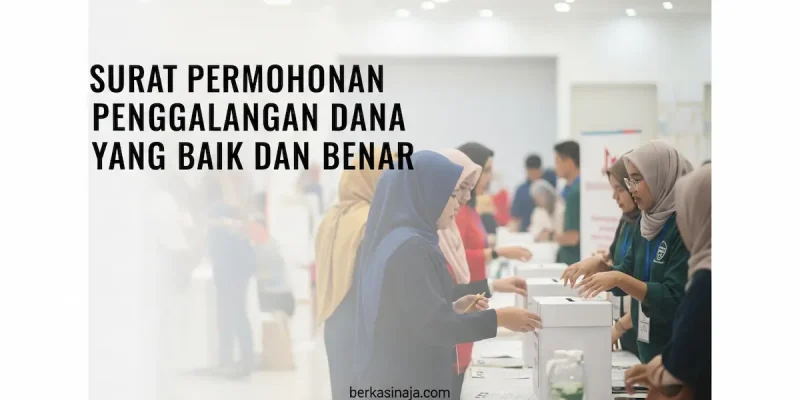 Surat Permohonan Penggalangan Dana yang Baik dan Benar