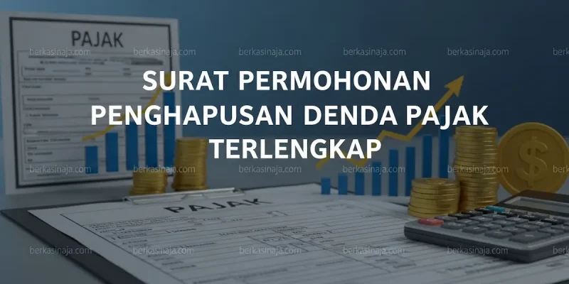 Surat Permohonan Penghapusan Denda Pajak Terlengkap