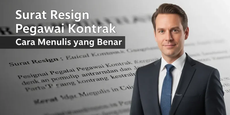 Surat Resign Pegawai Kontrak Cara Menulis yang Benar