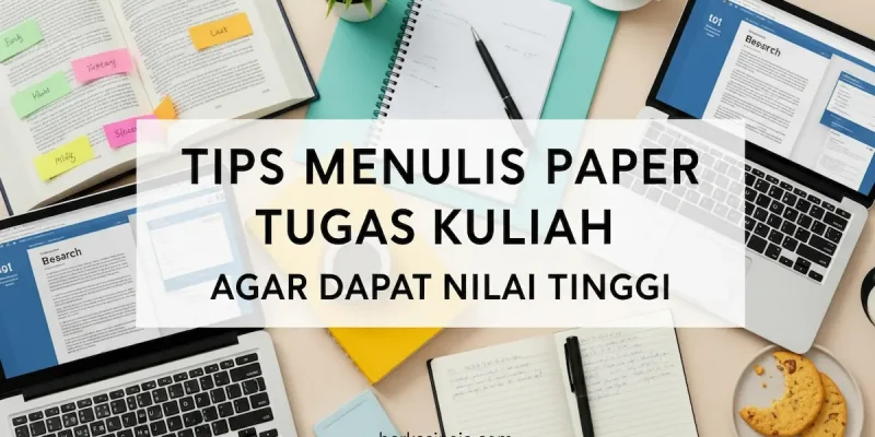 Tips Menulis Paper Tugas Kuliah Agar Dapat Nilai Tinggi