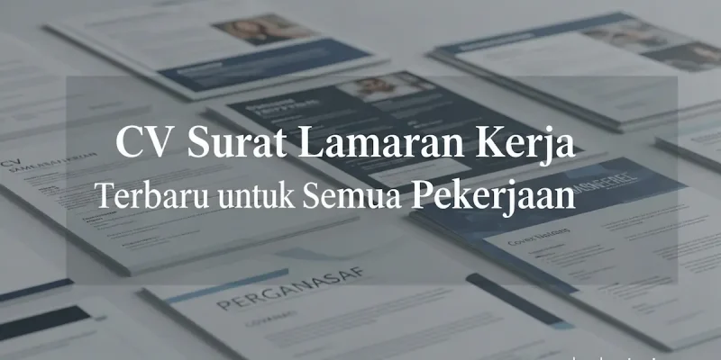 CV Surat Lamaran Kerja Terbaru untuk Semua Pekerjaan