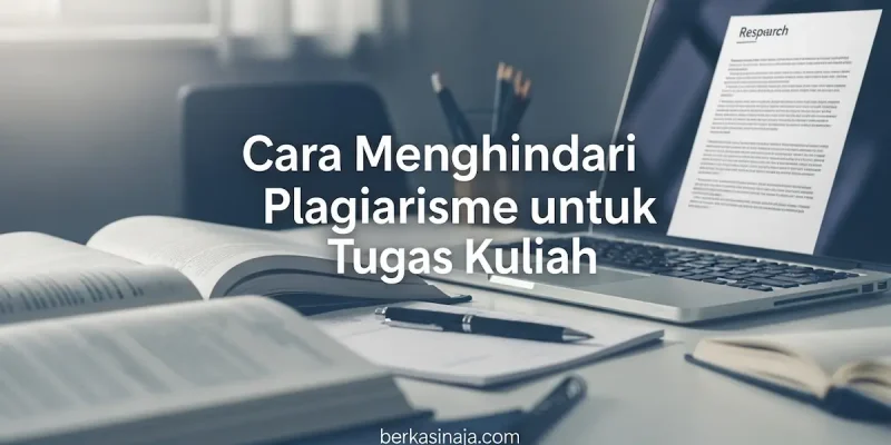 Cara Menghindari Plagiarisme untuk Tugas Kuliah