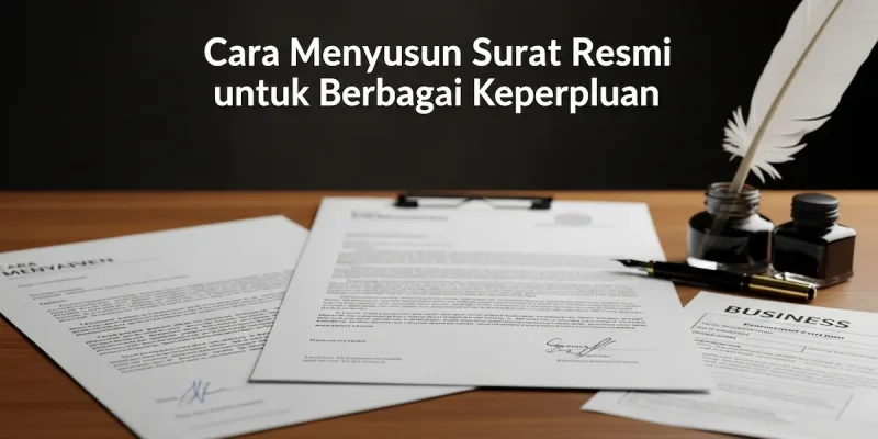 Cara Menyusun Surat Resmi untuk Berbagai Keperluan