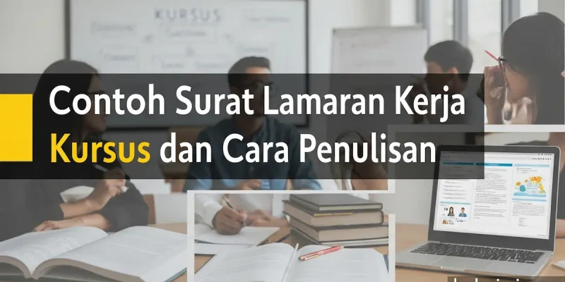 Contoh Surat Lamaran Kerja Kursus dan Cara Penulisan