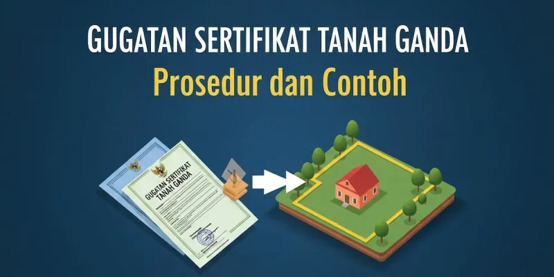 Gugatan Sertifikat Tanah Ganda Prosedur dan Contoh