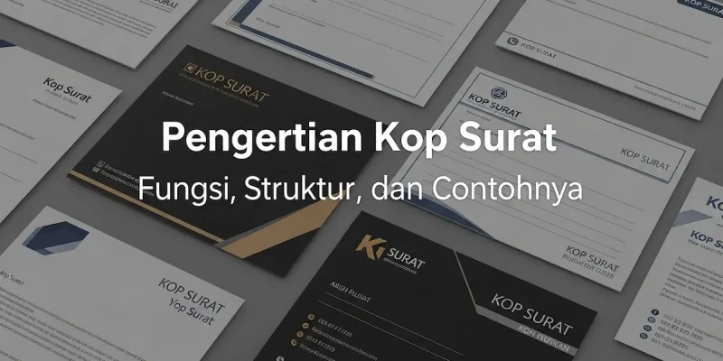 Pengertian Kop Surat Fungsi, Struktur, dan Contohnya