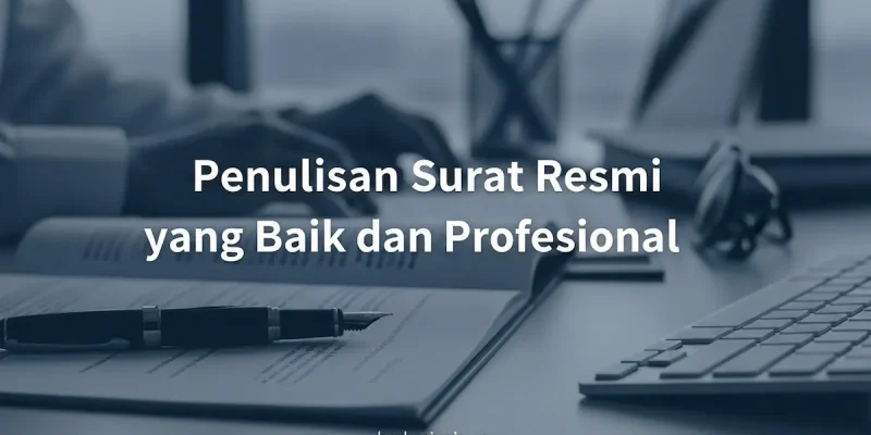 Penulisan Surat Resmi yang Baik dan Profesional