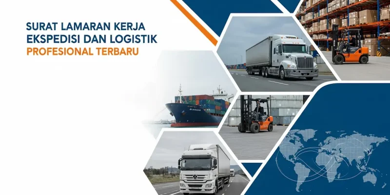 Surat Lamaran Kerja Ekspedisi dan Logistik Profesional Terbaru