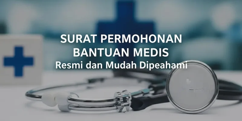 Surat Permohonan Bantuan Medis Resmi dan Mudah Dipahami