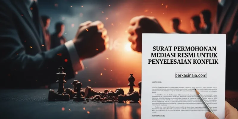 Surat Permohonan Mediasi Resmi untuk Penyelesaian Konflik