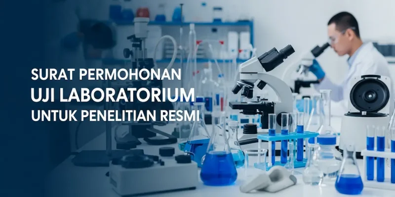 Surat Permohonan Uji Laboratorium untuk Penelitian Resmi
