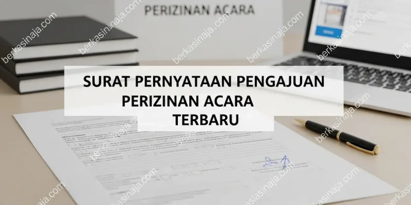 Surat Pernyataan Pengajuan Perizinan Acara Terbaru