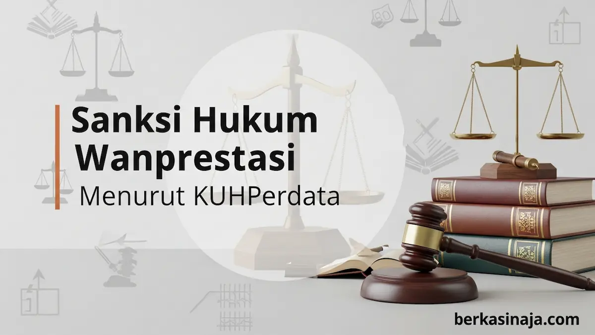 Sanksi Hukum Wanprestasi Menurut KUHPerdata